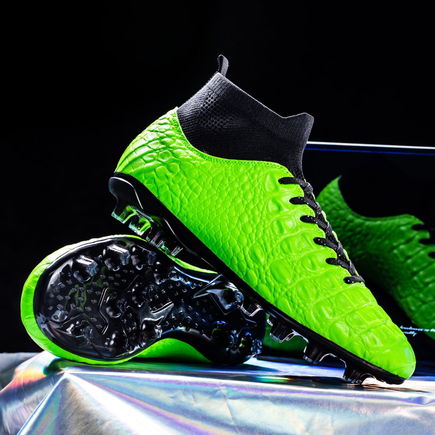 Kixt ALLIGATOR™ Football Boots FG [Kids/Junior][GREEN] Limited Stock