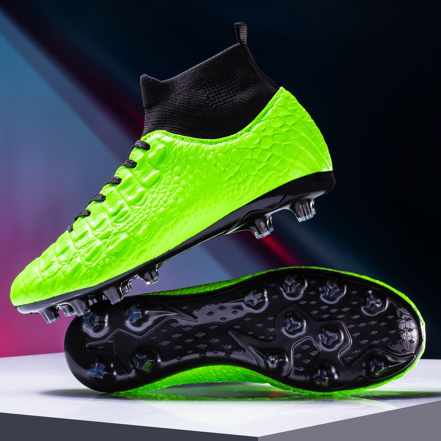 Kixt ALLIGATOR™ Football Boots FG [Kids/Junior][GREEN] Limited Stock