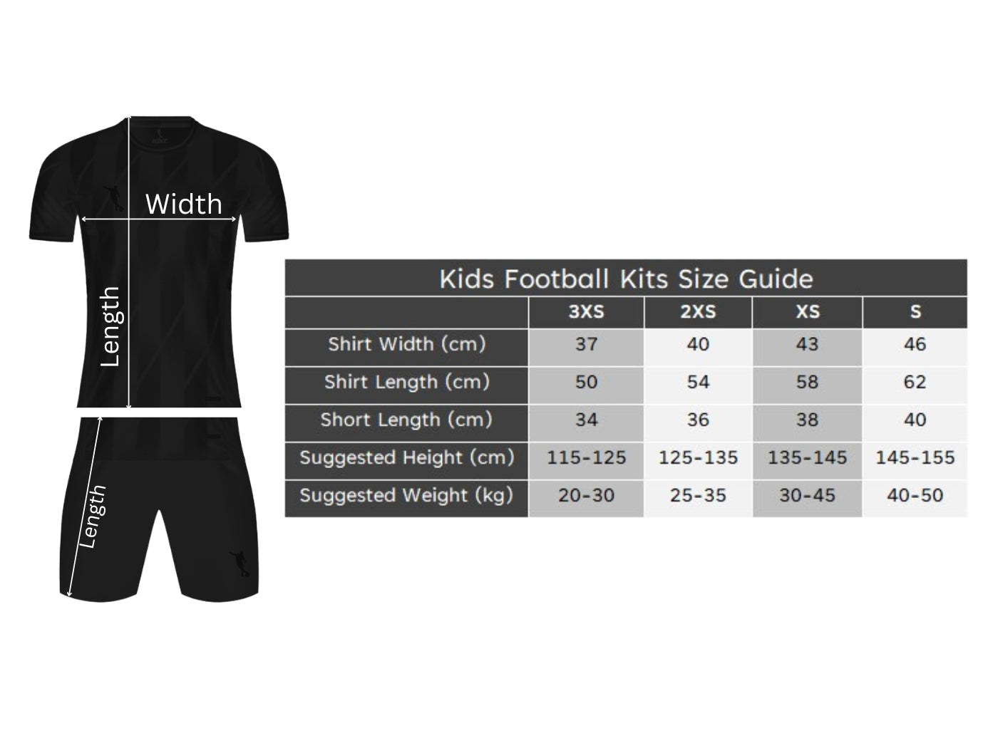 Kids Football Training Kits 8104 [RED] -  Boys/Girls Football Kits (Jersey & Shorts)