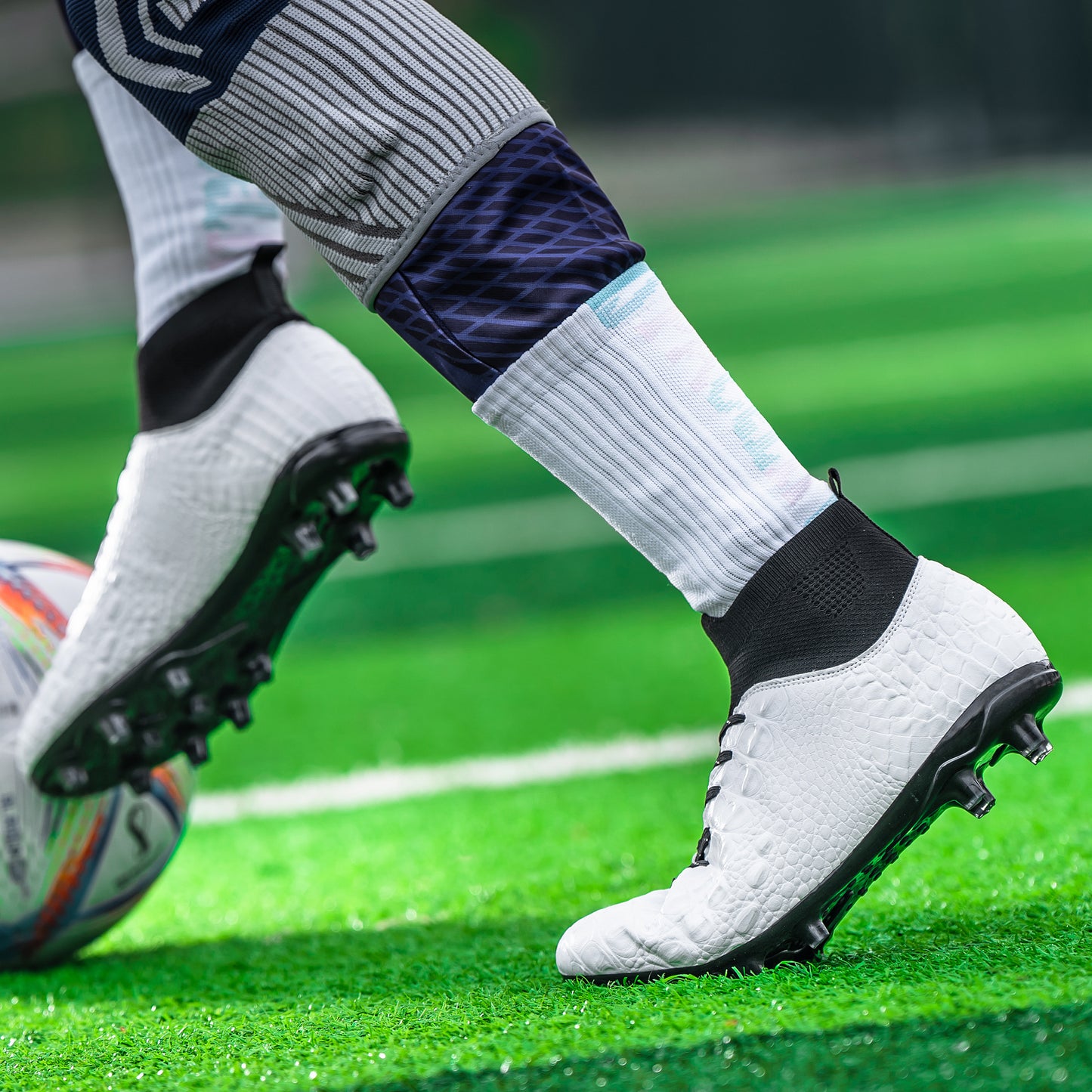 Kixt ALLIGATOR™ Football Boots FG [Kids/Junior][WHITE] Limited Stock