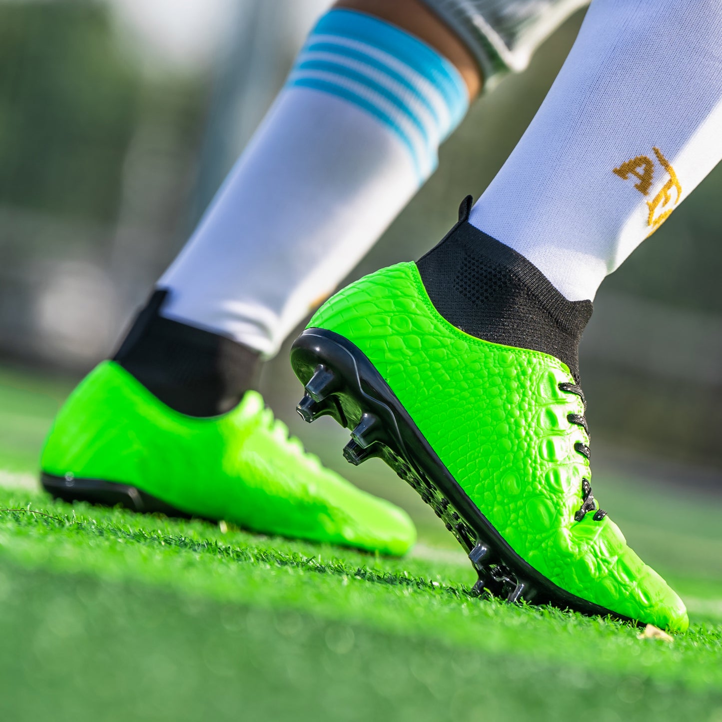 Kixt ALLIGATOR™ Football Boots FG [Kids/Junior][GREEN] Limited Stock