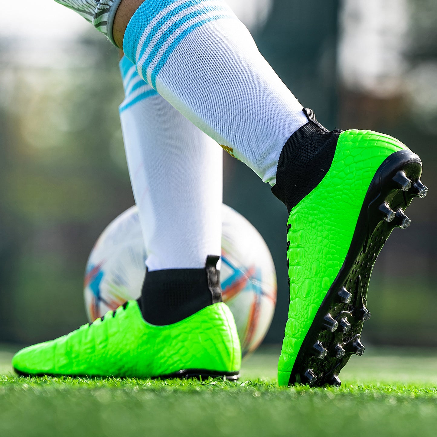 Kixt ALLIGATOR™ Football Boots FG [Kids/Junior][GREEN] Limited Stock